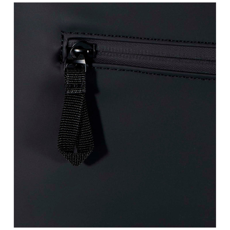 Zaino roll-top per portatile da 15" in materiale riciclato certificato GRS da 18 litri Resi Plus personalizzato con logo - Pubblienne