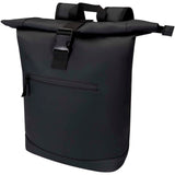 Zaino roll-top per portatile da 15" in materiale riciclato certificato GRS da 18 litri Resi Plus personalizzato con logo - Pubblienne