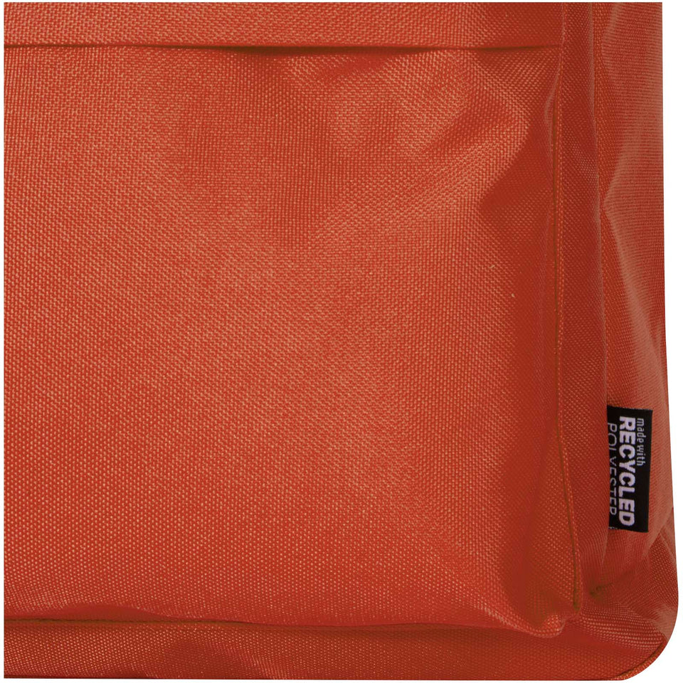Zaino per portatile da 14" in materiale riciclato certificato GRS da 16 litri Byron personalizzato con logo - Pubblienne