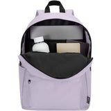 Zaino per portatile da 14" in materiale riciclato certificato GRS da 16 litri Byron personalizzato con logo - Pubblienne