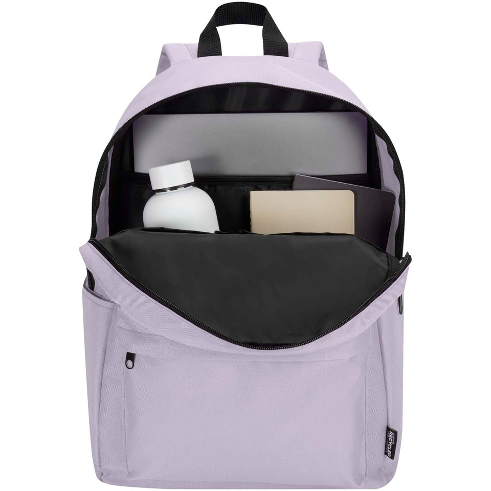 Zaino per portatile da 14" in materiale riciclato certificato GRS da 16 litri Byron personalizzato con logo - Pubblienne