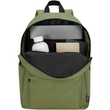Zaino per portatile da 14" in materiale riciclato certificato GRS da 16 litri Byron personalizzato con logo - Pubblienne