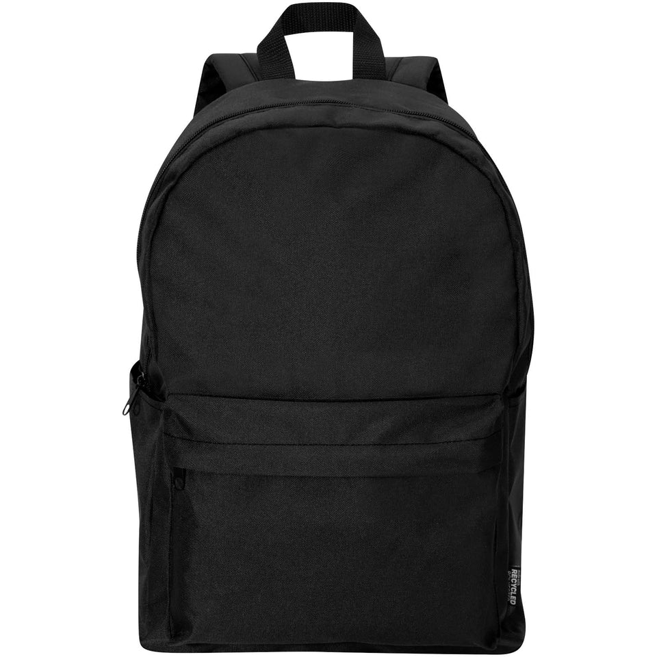 Zaino per portatile da 14" in materiale riciclato certificato GRS da 16 litri Byron personalizzato con logo - Pubblienne