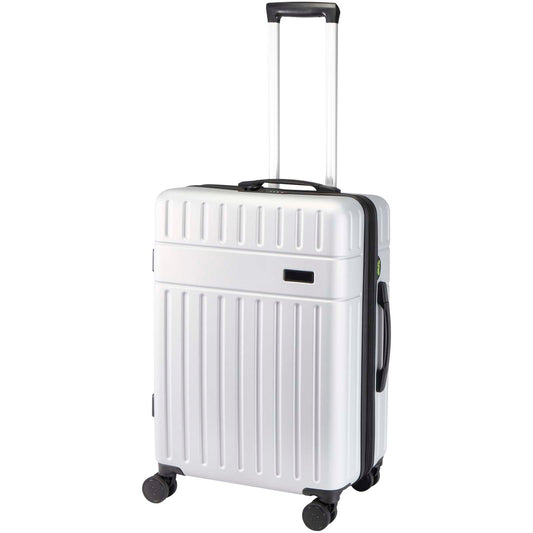 Trolley espandibile per portatile da 24" in materiale riciclato certificato GRS da 40 litri Rover personalizzato con logo - Pubblienne