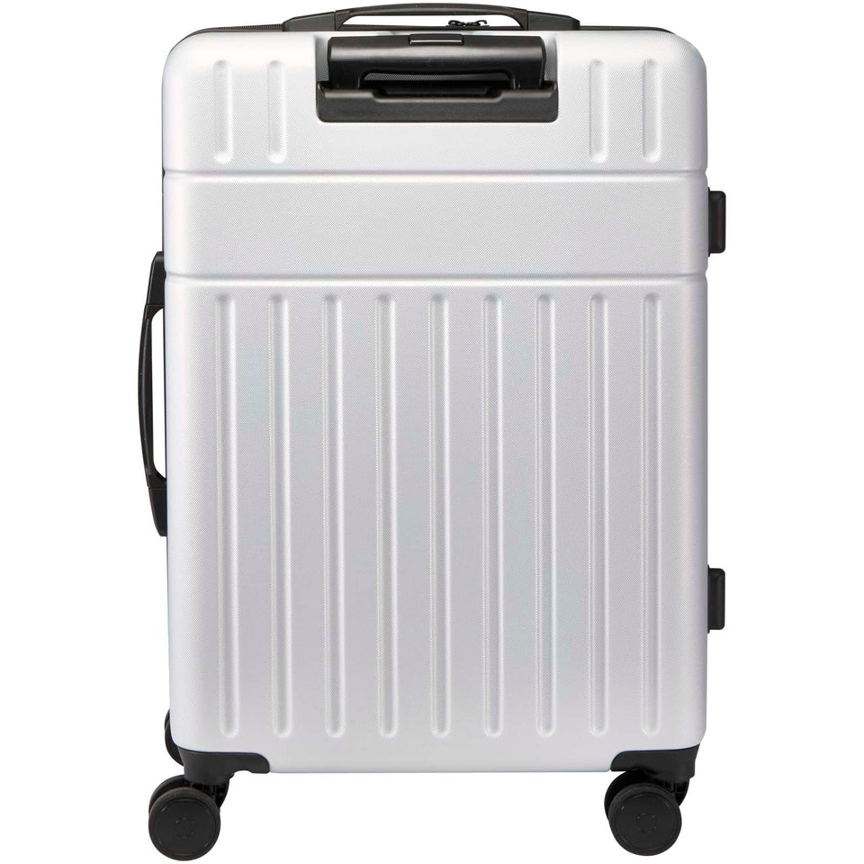 Trolley espandibile per portatile da 24" in materiale riciclato certificato GRS da 40 litri Rover personalizzato con logo - Pubblienne