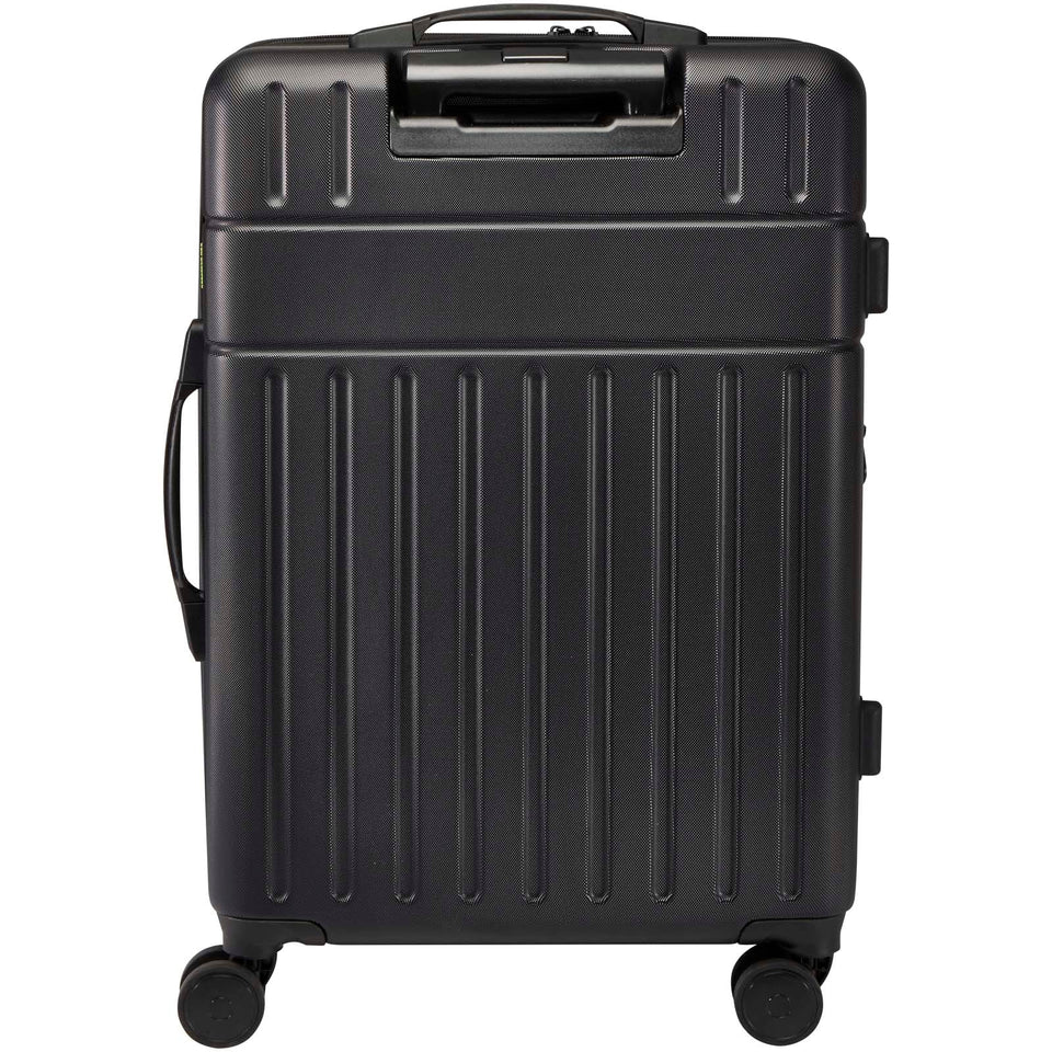 Trolley espandibile per portatile da 24" in materiale riciclato certificato GRS da 40 litri Rover personalizzato con logo - Pubblienne