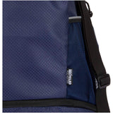 Borsa sportiva con cordoncino in materiale riciclato certificato GRS e scomparto inferiore da 18 litri Nomad personalizzato con logo - Pubblienne