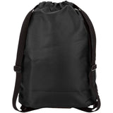 Borsa sportiva con cordoncino in materiale riciclato certificato GRS e scomparto inferiore da 18 litri Nomad personalizzato con logo - Pubblienne
