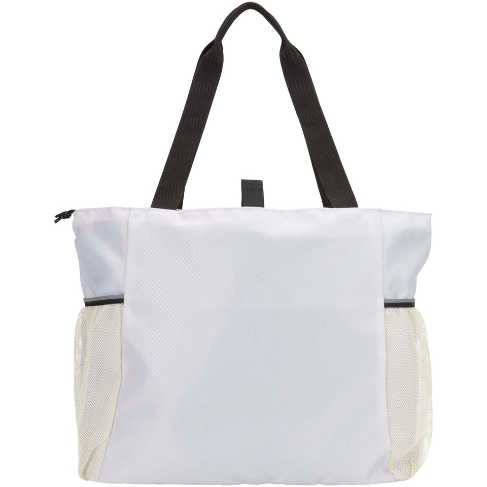 Tote bag per lo yoga in materiale riciclato certificato GRS da 18 litri Nomad personalizzato con logo - Pubblienne