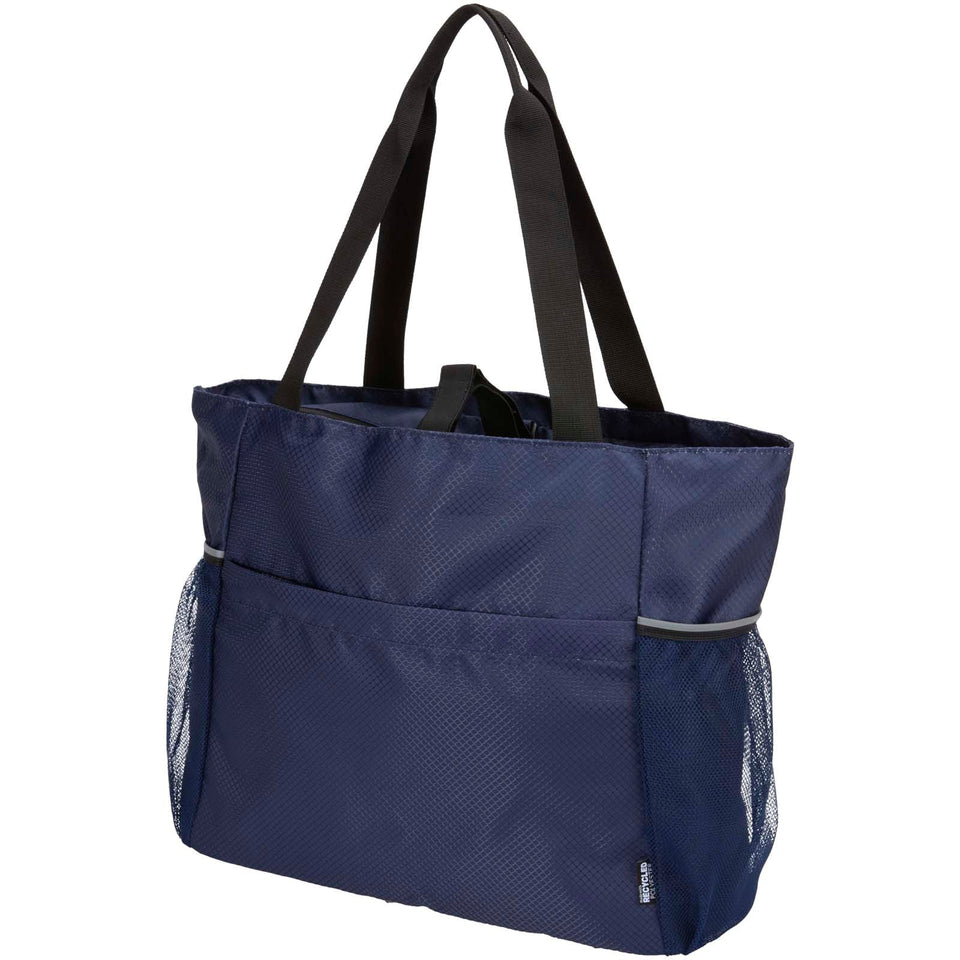 Tote bag per lo yoga in materiale riciclato certificato GRS da 18 litri Nomad personalizzato con logo - Pubblienne