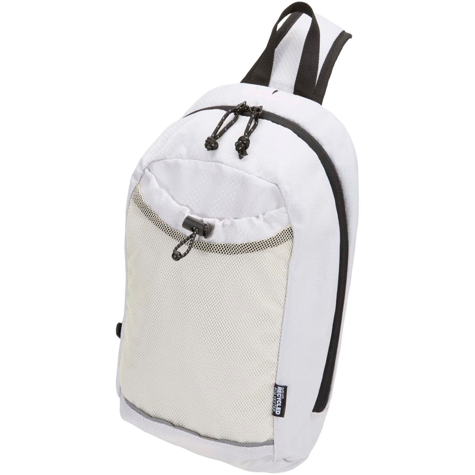 Borsa a tracolla per l'idratazione in materiale riciclato certificato GRS da 6 litri Nomad personalizzato con logo - Pubblienne