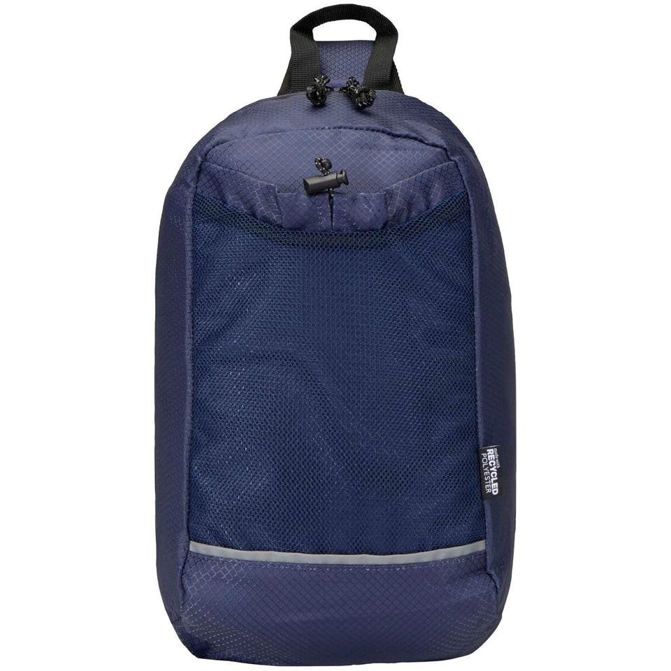Borsa a tracolla per l'idratazione in materiale riciclato certificato GRS da 6 litri Nomad personalizzato con logo - Pubblienne