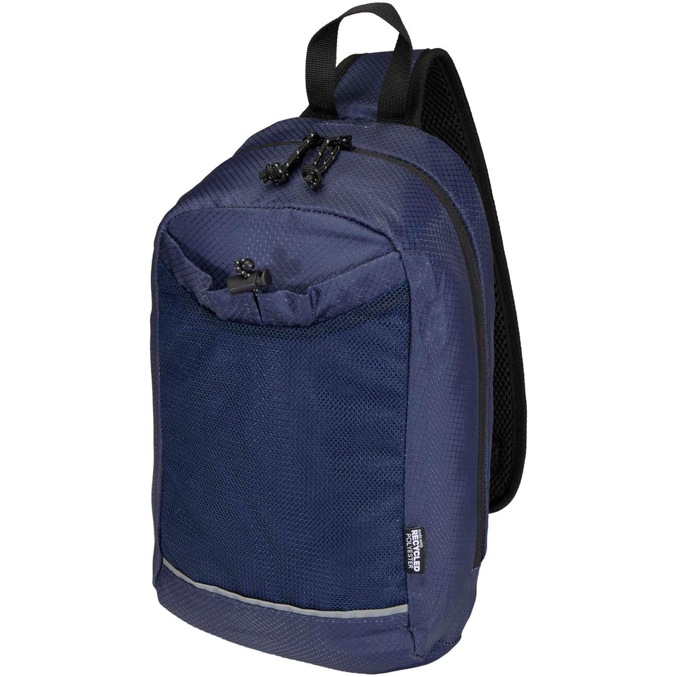 Borsa a tracolla per l'idratazione in materiale riciclato certificato GRS da 6 litri Nomad personalizzato con logo - Pubblienne