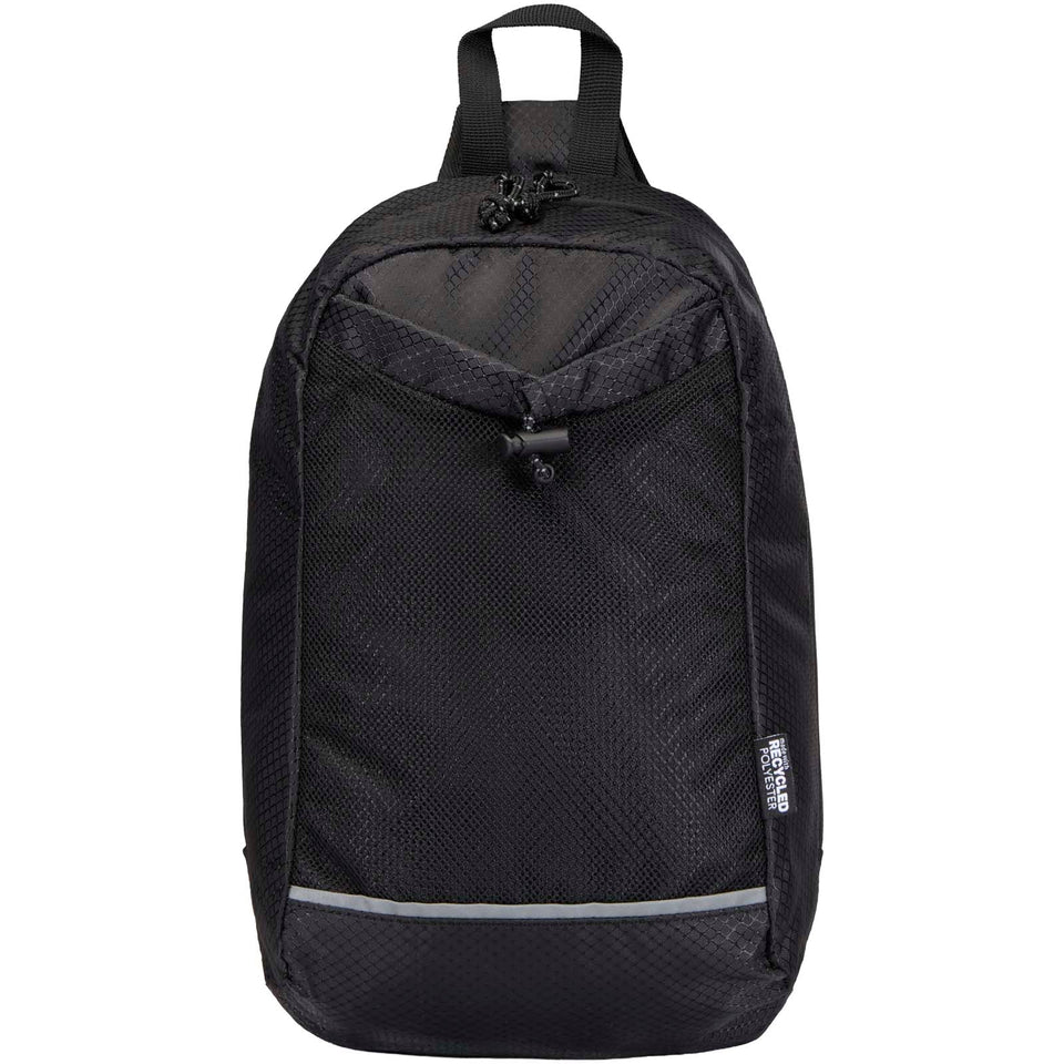 Borsa a tracolla per l'idratazione in materiale riciclato certificato GRS da 6 litri Nomad personalizzato con logo - Pubblienne