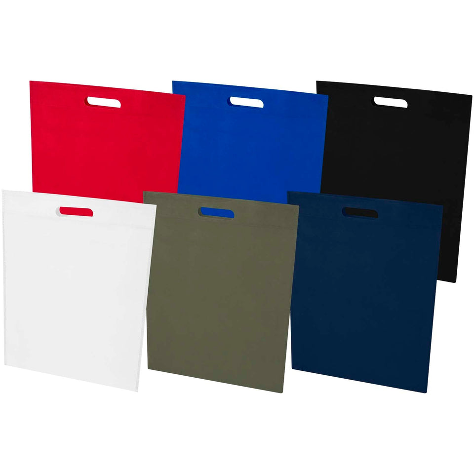 Tote bag in tessuto non tessuto riciclato certificato GRS da 5 litri EcoSeal personalizzato con logo - Pubblienne