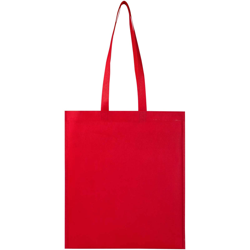 Tote bag convention in tessuto non tessuto riciclato certificato GRS da 6 litri EcoSeal personalizzato con logo - Pubblienne