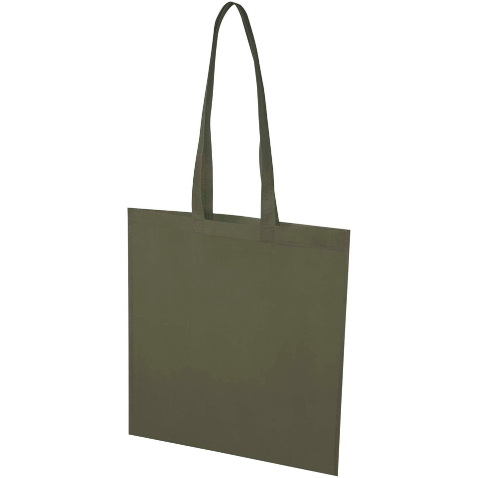 Tote bag convention in tessuto non tessuto riciclato certificato GRS da 6 litri EcoSeal personalizzato con logo - Pubblienne