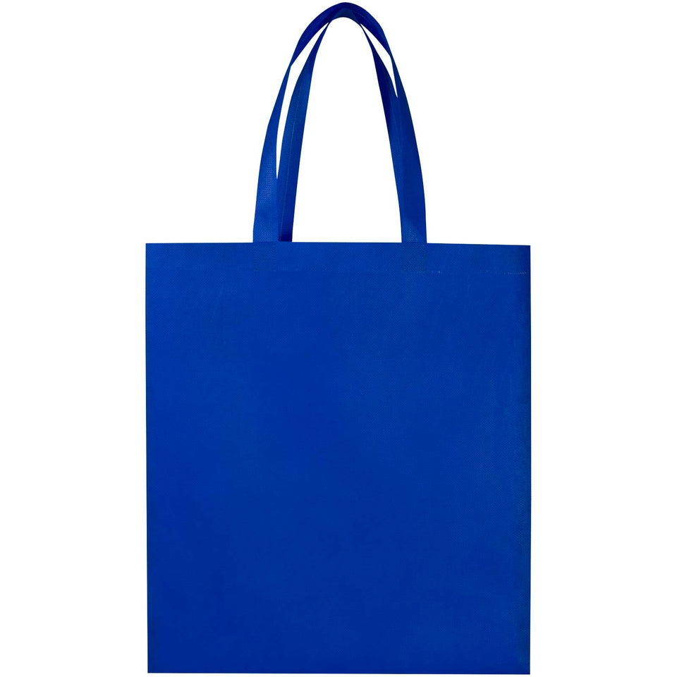Tote bag a soffietto in tessuto non tessuto riciclato certificato GRS da 12 litri EcoSeal personalizzato con logo - Pubblienne