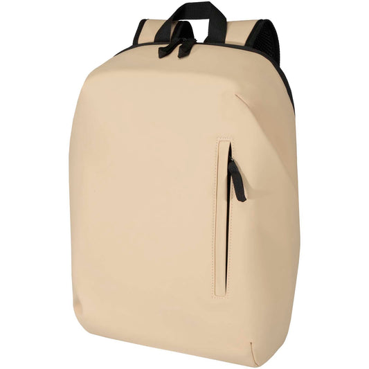 Zaino antifurto per portatile da 15" in materiale riciclato certificato GRS Resi Plus - 18L personalizzato con logo - Pubblienne