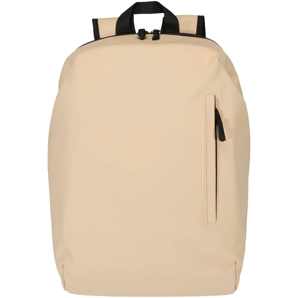 Zaino antifurto per portatile da 15" in materiale riciclato certificato GRS Resi Plus - 18L personalizzato con logo - Pubblienne