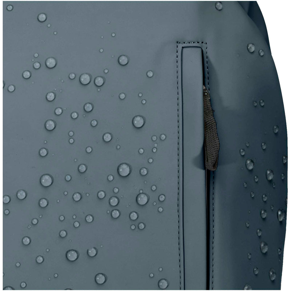 Zaino antifurto per portatile da 15" in materiale riciclato certificato GRS Resi Plus - 18L personalizzato con logo - Pubblienne