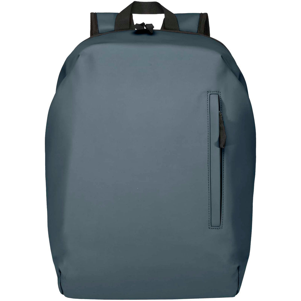 Zaino antifurto per portatile da 15" in materiale riciclato certificato GRS Resi Plus - 18L personalizzato con logo - Pubblienne