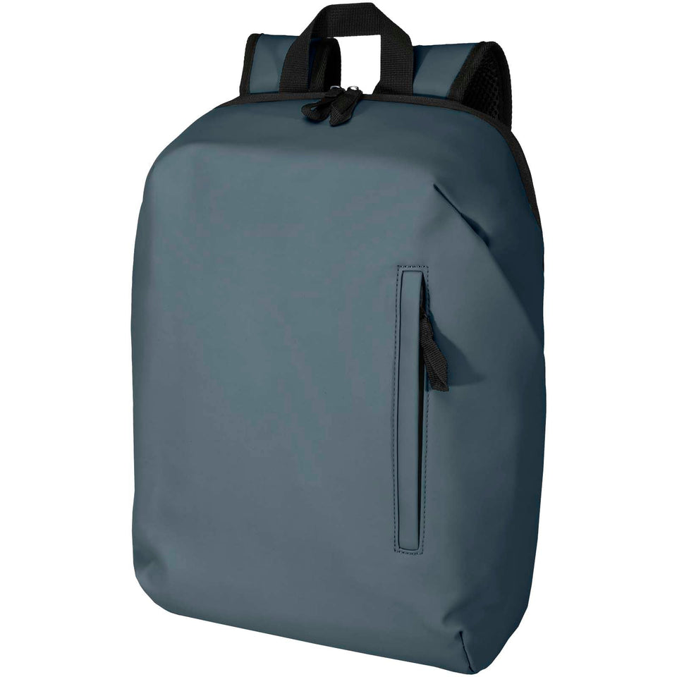 Zaino antifurto per portatile da 15" in materiale riciclato certificato GRS Resi Plus - 18L personalizzato con logo - Pubblienne