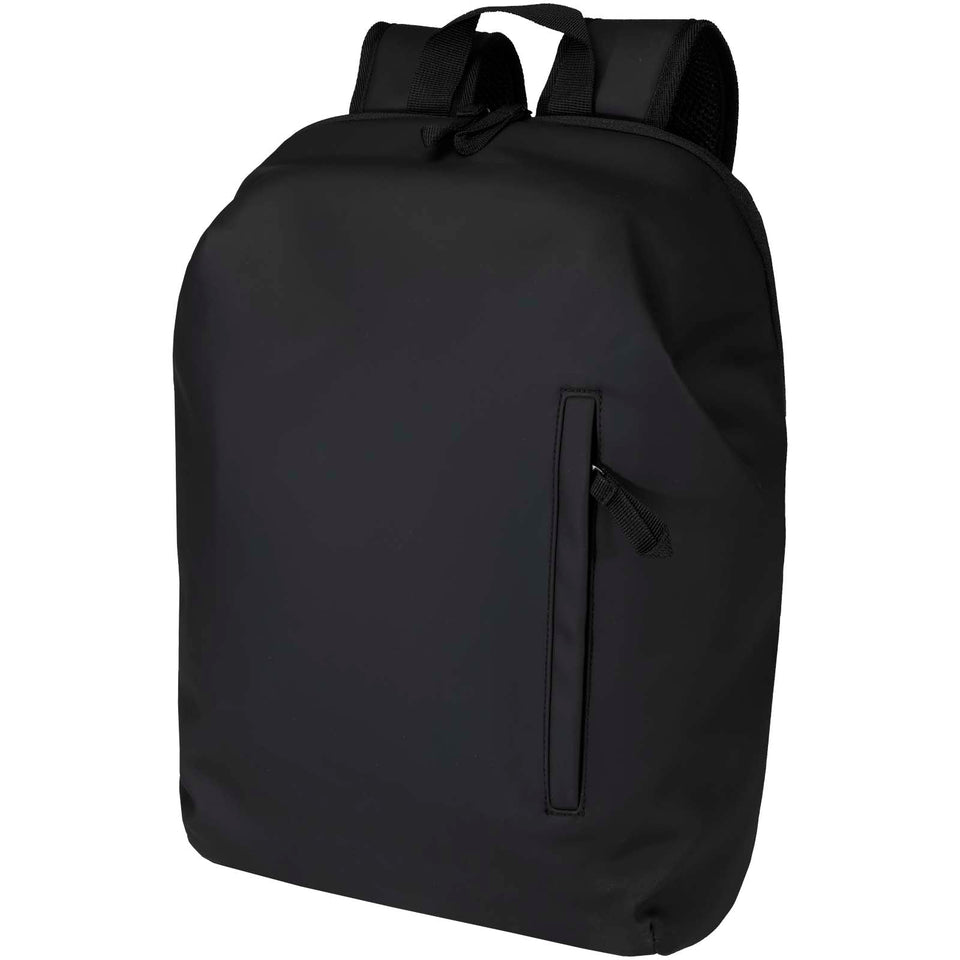 Zaino antifurto per portatile da 15" in materiale riciclato certificato GRS Resi Plus - 18L personalizzato con logo - Pubblienne