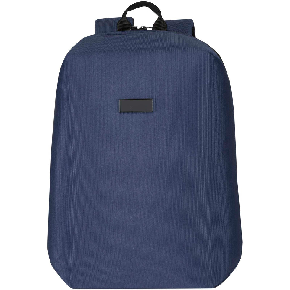 Zaino antifurto per portatile da 15" in materiale riciclato certificato GRS Luma - 10L personalizzato con logo - Pubblienne