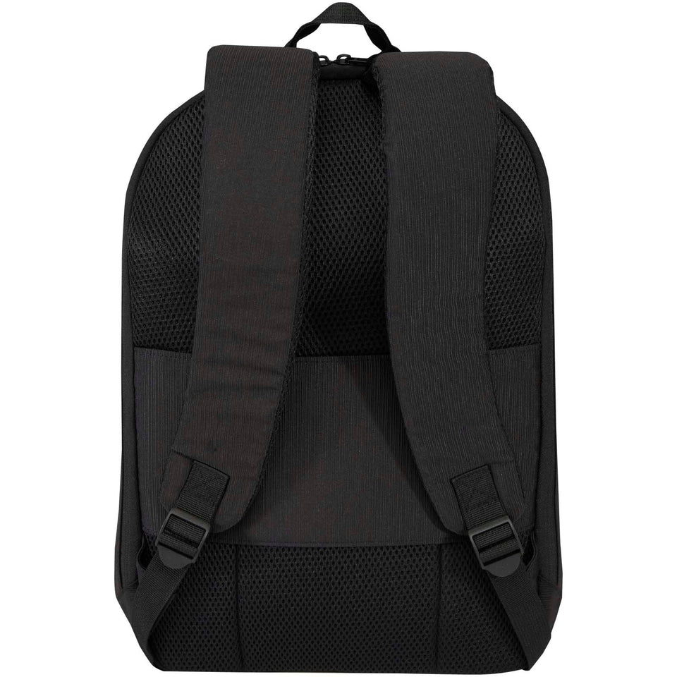 Zaino antifurto per portatile da 15" in materiale riciclato certificato GRS Luma - 10L personalizzato con logo - Pubblienne