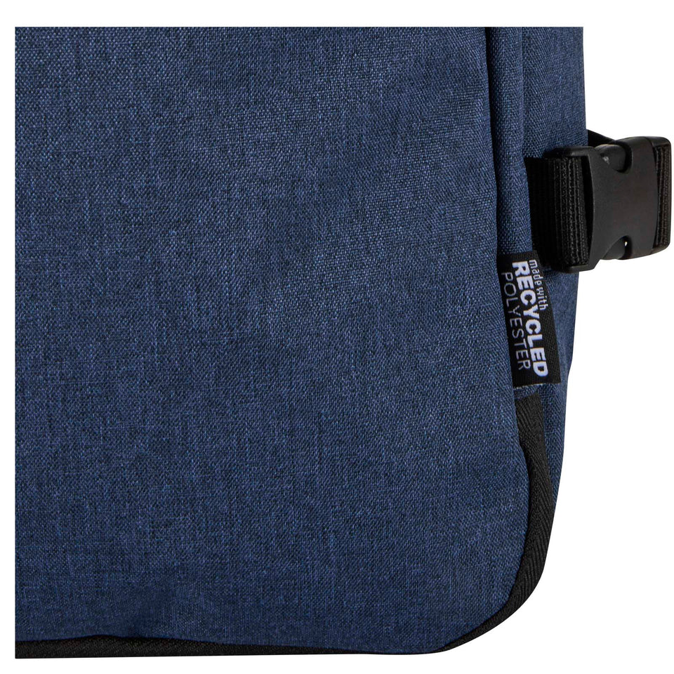 Zaino per portatile da 17" con ruote in materiale riciclato certificato GRS Libra - 15L personalizzato con logo - Pubblienne