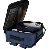 Zaino per portatile da 17" con ruote in materiale riciclato certificato GRS Libra - 15L personalizzato con logo - Pubblienne