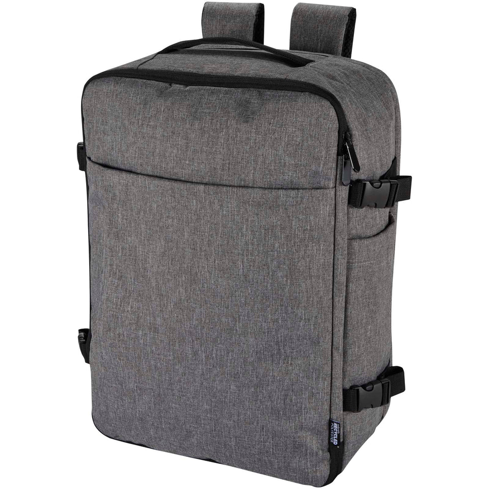 Zaino per portatile da 17" con ruote in materiale riciclato certificato GRS Libra - 15L personalizzato con logo - Pubblienne