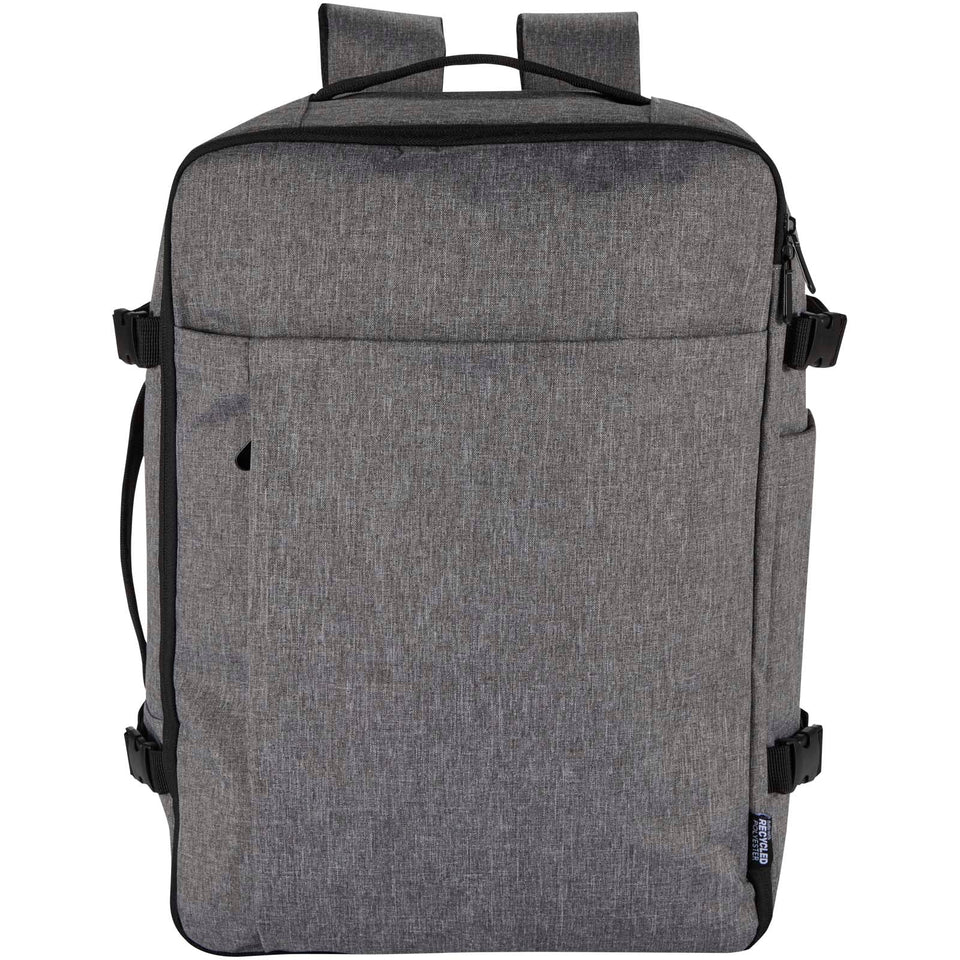 Zaino per portatile da 17" con ruote in materiale riciclato certificato GRS Libra - 15L personalizzato con logo - Pubblienne