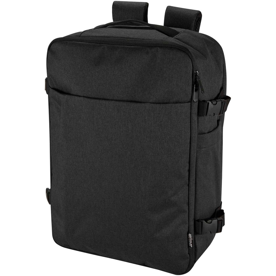 Zaino per portatile da 17" con ruote in materiale riciclato certificato GRS Libra - 15L personalizzato con logo - Pubblienne