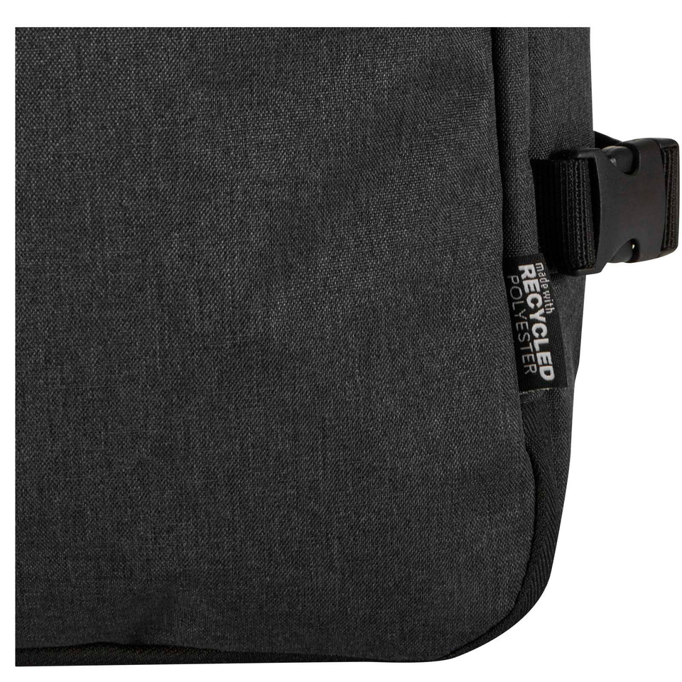 Zaino per portatile da 17" con ruote in materiale riciclato certificato GRS Libra - 15L personalizzato con logo - Pubblienne