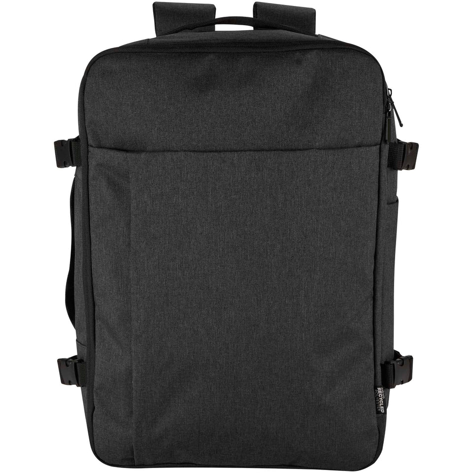 Zaino per portatile da 17" con ruote in materiale riciclato certificato GRS Libra - 15L personalizzato con logo - Pubblienne