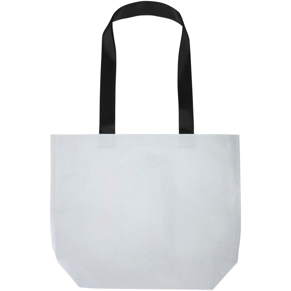 Tote bag in tessuto doppio laminato riciclato certificato GRS Duo - 18L personalizzato con logo - Pubblienne