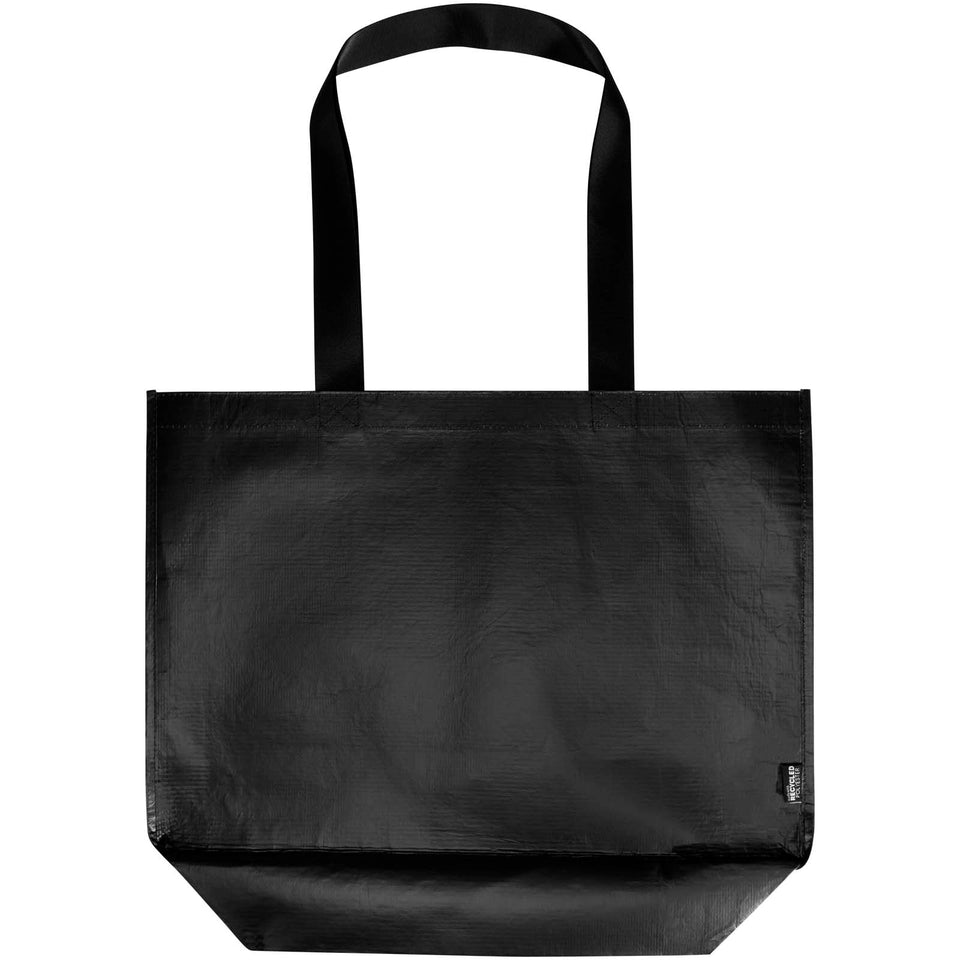 Tote bag oversize in tessuto doppio laminato riciclato certificato GRS Duo - 30L personalizzato con logo - Pubblienne