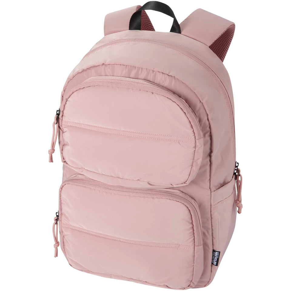 Zaino per portatile da 15,6" in materiale riciclato certificato GRS da Puffer - 18L personalizzato con logo - Pubblienne