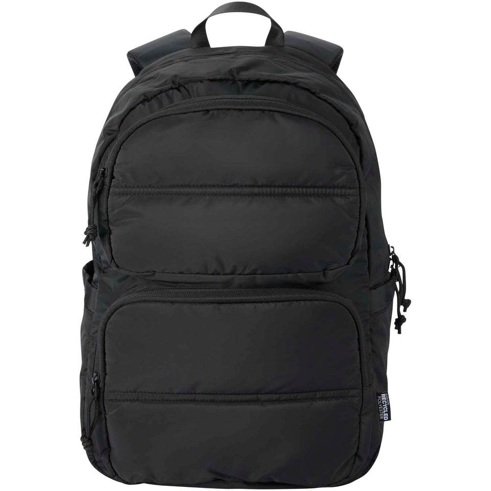 Zaino per portatile da 15,6" in materiale riciclato certificato GRS da Puffer - 18L personalizzato con logo - Pubblienne