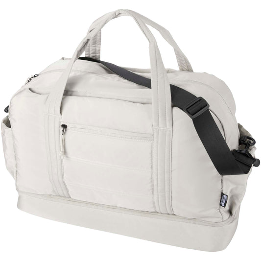 Borsone con fondo isolato in materiale riciclato certificato GRS Puffer - 30L personalizzato con logo - Pubblienne