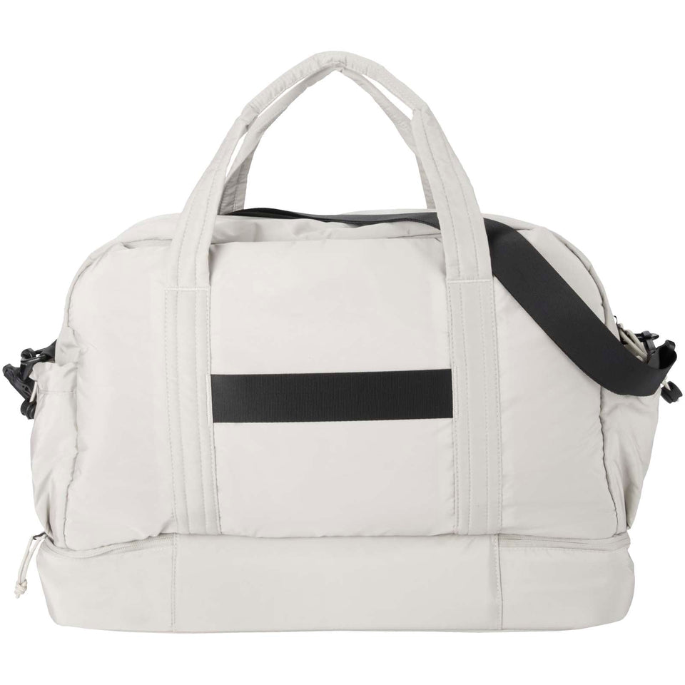 Borsone con fondo isolato in materiale riciclato certificato GRS Puffer - 30L personalizzato con logo - Pubblienne