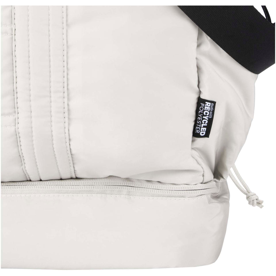 Borsone con fondo isolato in materiale riciclato certificato GRS Puffer - 30L personalizzato con logo - Pubblienne