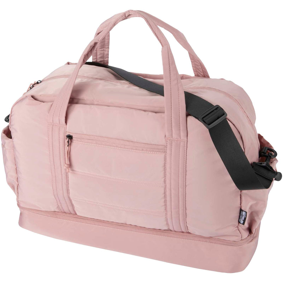 Borsone con fondo isolato in materiale riciclato certificato GRS Puffer - 30L personalizzato con logo - Pubblienne