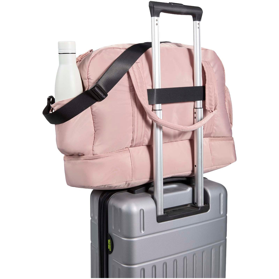 Borsone con fondo isolato in materiale riciclato certificato GRS Puffer - 30L personalizzato con logo - Pubblienne