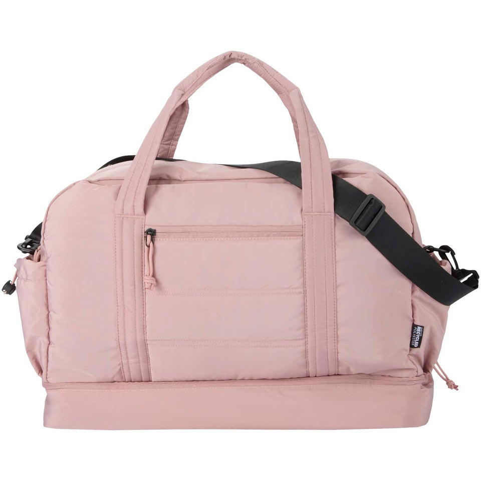 Borsone con fondo isolato in materiale riciclato certificato GRS Puffer - 30L personalizzato con logo - Pubblienne