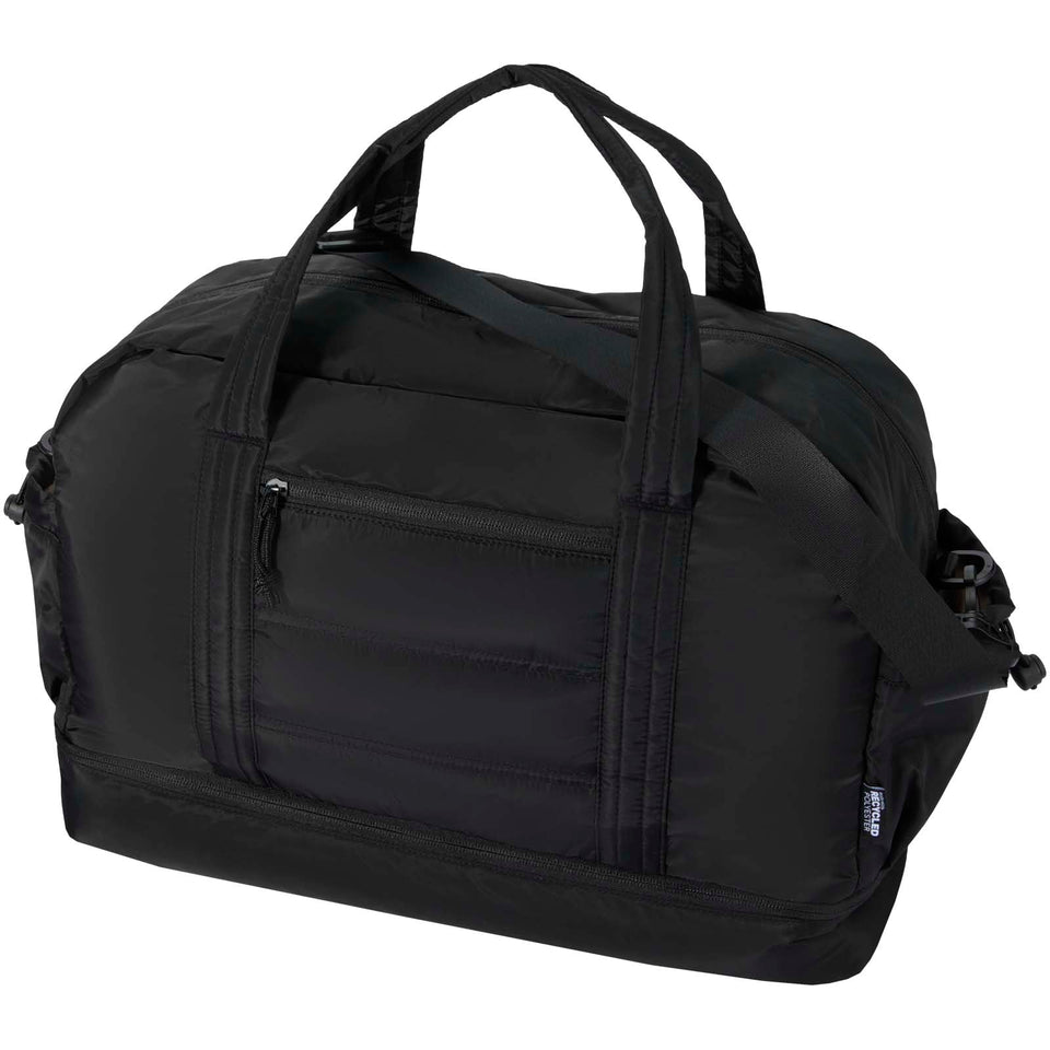 Borsone con fondo isolato in materiale riciclato certificato GRS Puffer - 30L personalizzato con logo - Pubblienne