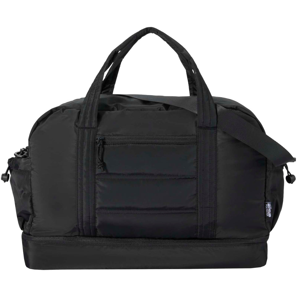 Borsone con fondo isolato in materiale riciclato certificato GRS Puffer - 30L personalizzato con logo - Pubblienne