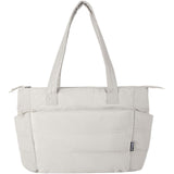 Tote bag per portatile da 15,6" in materiale riciclato certificato GRS Puffer - 18L personalizzato con logo - Pubblienne